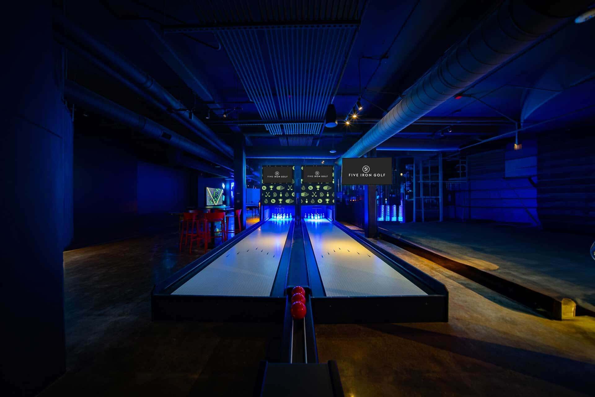 Duckpin Bowling Background